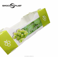 Boîte d'emballage pliable en polypropylène ondulé imperméable pour fruits et légumes, pour l'agriculture