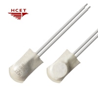 Protector Térmico de Botón HCET-A Alternative Thermik S01, Interruptor Térmico con Reinicio Automático, IP53, Inteligente, para Motor/Transformador/Bobina
