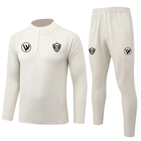 Conjunto Deportivo de Fútbol para Hombre, Temporada 2026, Alta Calidad, Transpirable, Secado Rápido, 100% Poliéster, con Todos los Logos