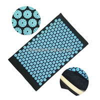 Tapis et oreiller d'acupression en lin à picots de lotus pour le yoga et le Pilates, marque privée, pour le sport et les loisirs