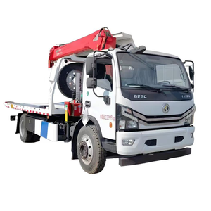 DONGFENG Grue de <span class=keywords><strong>d</strong></span>épanneuse 4x2 Camion de 4 tonnes de <span class=keywords><strong>remorquage</strong></span> <span class=keywords><strong>Prix</strong></span> <span class=keywords><strong>d</strong></span>'usine de chariot de roue de <span class=keywords><strong>d</strong></span>épanneuse de transporteur de véhicule de flèche droite - Product Image 1