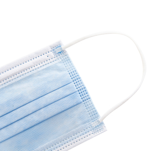 Masques faciaux jetables bleus adultes vente en gros <span class=keywords><strong>niveau</strong></span> <span class=keywords><strong>1</strong></span> 2 3 masques médicaux chirurgicaux à 3 plis en tissu non tissé - Product Image 5
