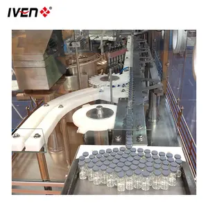 Stoppering Pass Rate More Than 99.9% Vial Sealing Machine Injectable Vial Filling Capping Sealing and Packing Assembly Machine