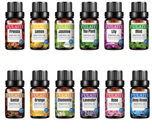 100% Pure Natural Essential Oils <b>Set</b> Rosemary and Lavender Aromatherapy for SPA Relief Relaxation <b>Massage</b> and Bathe Aroma Oil - Product Image 1