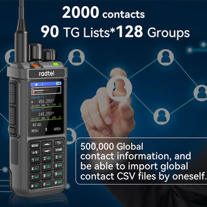 Radtel RT-6D PRO Talkie-walkie double bande GPS/APRS <span class=keywords><strong>Radio</strong></span> DMR 500 000 contacts Double slot horaire Niveau 1+2 <span class=keywords><strong>Radio</strong></span> amateur 10 km 4G IPX5 <span class=keywords><strong>2000</strong></span> mAh - Product Image 3