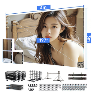DTVISION High Density P2.6/P2.9/P3.9 Rental LED Display 8K Resolution HDR10+ Giant Event DJ Backdrop <strong>Video</strong> <strong>Wall</strong> Screen - Product Image 1