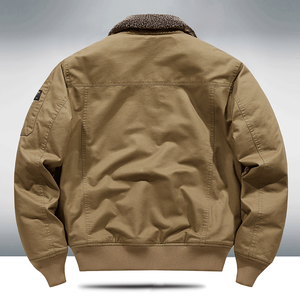 Chaqueta OEM Cortavientos Cálida para Exteriores, Chaqueta Holgada con Cremallera para Primavera - Product Image 2