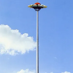 공기 포트 축구 피치 플라자 고속도로 선창 뜨거운 깊은 직류 전기를 통한 높은 돛대 전등 기둥