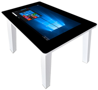 Vente directe d'usine, table de jeu à écran tactile de 43 pouces, écran LCD, table tactile pour café