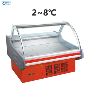 Siêu thị nấu chín thực phẩm bánh <span class=keywords><strong>sandwich</strong></span> hiển thị mát truy cập ROHS chứng nhận không khí thịt bảo quản tủ Fan Showcase lạnh - Product Image 2