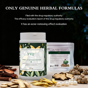 OEM/ODM poudre de masque anti-acné à base de plantes naturelles pures pour l'acné, les points noirs, éclaircissant le teint, la réparation des peaux sensibles - Product Image 3