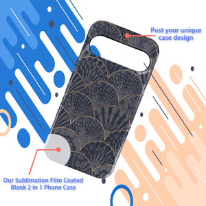 Prosub 3D thăng hoa trường hợp điện thoại 2 in1 trống tráng cho <span class=keywords><strong>Google</strong></span> Pixel 9 Pro thăng hoa trường hợp bảo vệ Bìa - Product Image 6