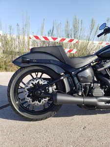 Guardabarros trasero de fibra de carbono seco AKOSO 100% 3K para Harley Softail M8 Street Bob 2018-2025 FXBB 107 <span class=keywords><strong>FXBBS</strong></span> 114 - Product Image 2