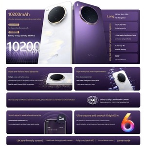 VIVO Y600 Pro 5G 6,83" AMOLED 120Hz 50MP Dimensity 7300e 10200mAh par FedEx - Product Image 2