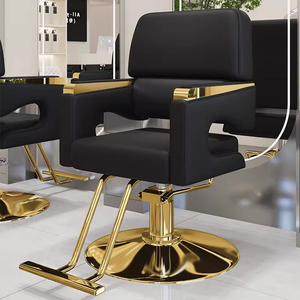 Chaise <span class=keywords><strong>de</strong></span> <span class=keywords><strong>Salon</strong></span> <span class=keywords><strong>de</strong></span> <span class=keywords><strong>Coiffure</strong></span> Robuste et Antirouille, Idéale pour les Barbiers Africains - Meilleure Vente - Product Image 1