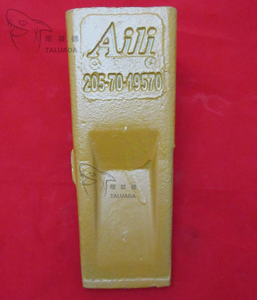 TALUADA di alta qualità <span class=keywords><strong>PC200</strong></span> parti di escavatore <span class=keywords><strong>Komatsu</strong></span> allungato piatto affilato benna dente 205-70-19570HD benna denti 2057019570HD - Product Image 1