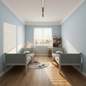 Lits superposés modernes minimalistes OEM ODM pour enfants et adultes, lits simples et doubles pour chambre à coucher - Product Image 2