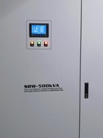 Régulateur de tension automatique triphasé ETP SBW, stabilisateur SVC 380V 100kVA 250kVA 5000VA, écran LCD, usage industriel