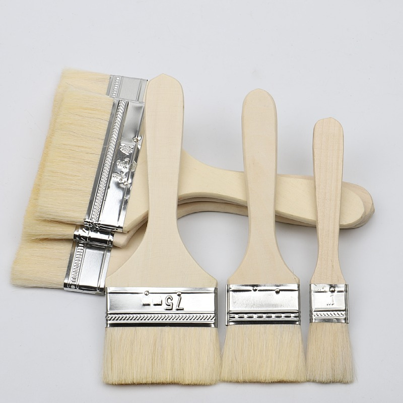 Из шерсти бахрома масляные малярные кисти для рисования стены профессиональная кисть для масляной живописи
