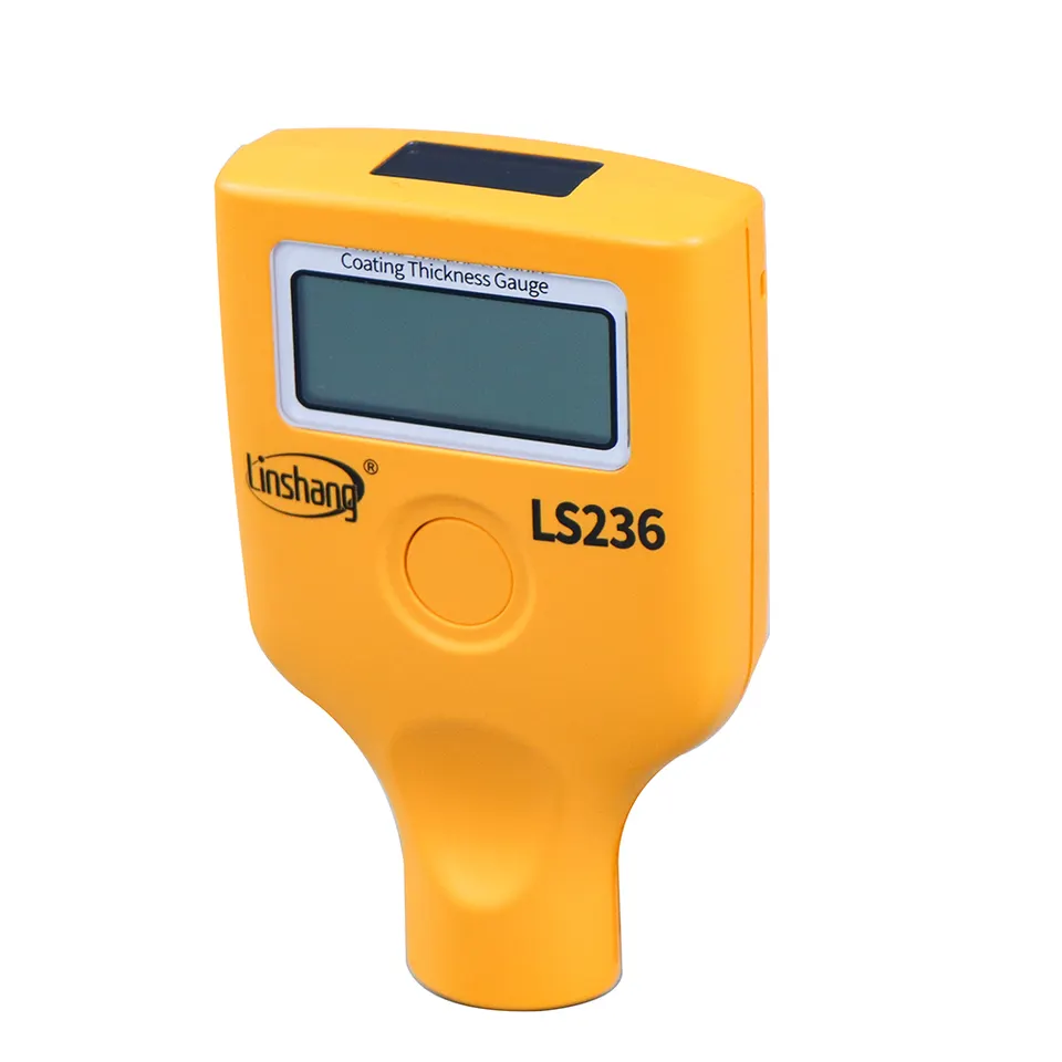 LS236 Car Paint Meter Coating Thickness Tester 0-3000um Metallic Putty Detector with Dual Screen
