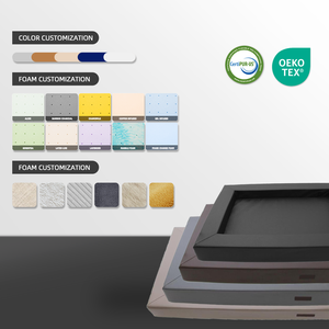 Best-seller Lits orthopédiques personnalisés en mousse à mémoire de forme Lit pour chien chat lit amovible imperméable en mousse à mémoire de forme Lits pour animaux de compagnie - Product Image 4