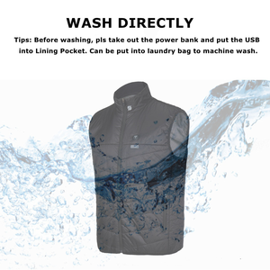 <span class=keywords><strong>Yanwen</strong></span> Yunexpress-Chaqueta con calor para hombre y mujer, chaleco con carga Usb, temporada fría, invierno, 2023 - Product Image 5