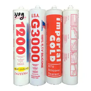Acetic Silicone Sealant 100% Silicone Clear