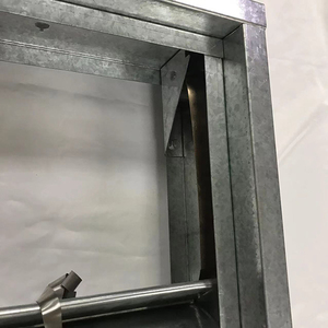 Clapet coupe-feu fusible personnalisé en acier inoxydable et acier galvanisé pour système de conduits d'air hospitaliers avec solutions de conception - Product Image 5
