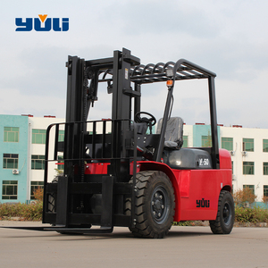 Yuli Neues Design Fabrikpreis Günstiger Verkauf CPD 50 Allrad-Gabelstapler 4x4 Geländegabelstapler zum Verkauf Diesel-Gabelstapler - Product Image 3