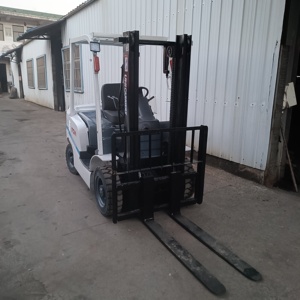 รถยกดีเซล TCM รุ่น FD30 3 ตัน คุณภาพสูง มือสอง นำเข้าจากญี่ปุ่น พร้อมชุดเปลี่ยนทิศทางล้อไฮดรอลิกและยางตัน - Product Image 6