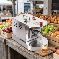 Automatische fruit- en schilmachine voor hotels, geschikt voor appels, peren en sinaasappels, voor catering.