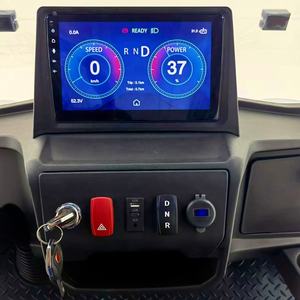 Voiture de golf verte à 8 places avec certification CE, <span class=keywords><strong>batterie</strong></span> au lithium 72V, longue autonomie - Product Image 4