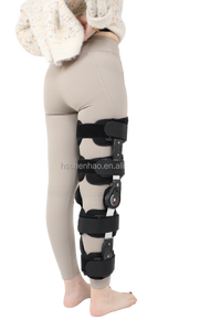 La terapia riabilitativa del produttore del tutore fisso dell'articolazione del ginocchio regolabile fornisce attrezzatura protettiva legamento ginocchiera inferiore agli arti - Product Image 5