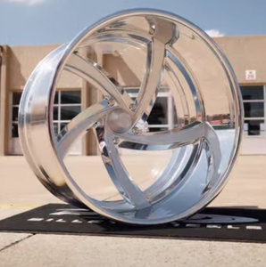 Roda Krom RCSR 24 Inci <span class=keywords><strong>2</strong></span> Bagian Forged Deep Dish 5x120 5x114.3 5x112 untuk Chevy Camaro Corvette Impala - Product Image 6