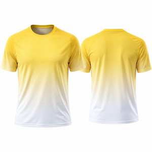 Sports <b>Tshirt</b> Dry Fit Gradient Quick Dry Mesh Training Tee Custom Print Teamwear Performance Activewear Clothing Manufacturer - Product Image 3