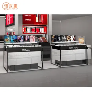 Boutique Showcase Cabinet und Cosmetic Showcase Regale und Vitrinen Cosmetic Kiosk Display Showcase