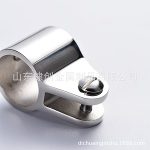 Collier de serrage en acier inoxydable Dichuang pour bimini top marin, raccord de tuyau robuste, personnalisable - Product Image 3