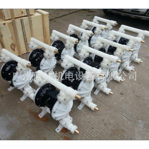 Bomba de Diafragma de Plástico Resistente a la Corrosión QBK-25, Bomba de Diafragma Neumática Resistente a Ácidos, Sanitaria de PP para Aplicaciones Neumáticas - Product Image 1