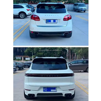 Kit de actualización popular: conjunto completo de parachoques, capó, guardabarros, luces delanteras y luces traseras para modificación de Porsche Cayenne modelo 2024