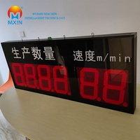 Affichage numérique à tube à segments de 10 pouces pour extérieur, grand format, protocole Modbus-RTU, 4 bits, RS485, étanche