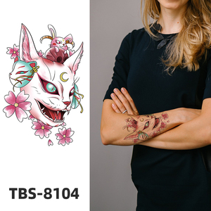 Tatouages temporaires 3D pour hommes et femmes, de haute qualité, personnalisés, <span class=keywords><strong>sexy</strong></span>, imperméables, écologiques, non toxiques - Product Image 3