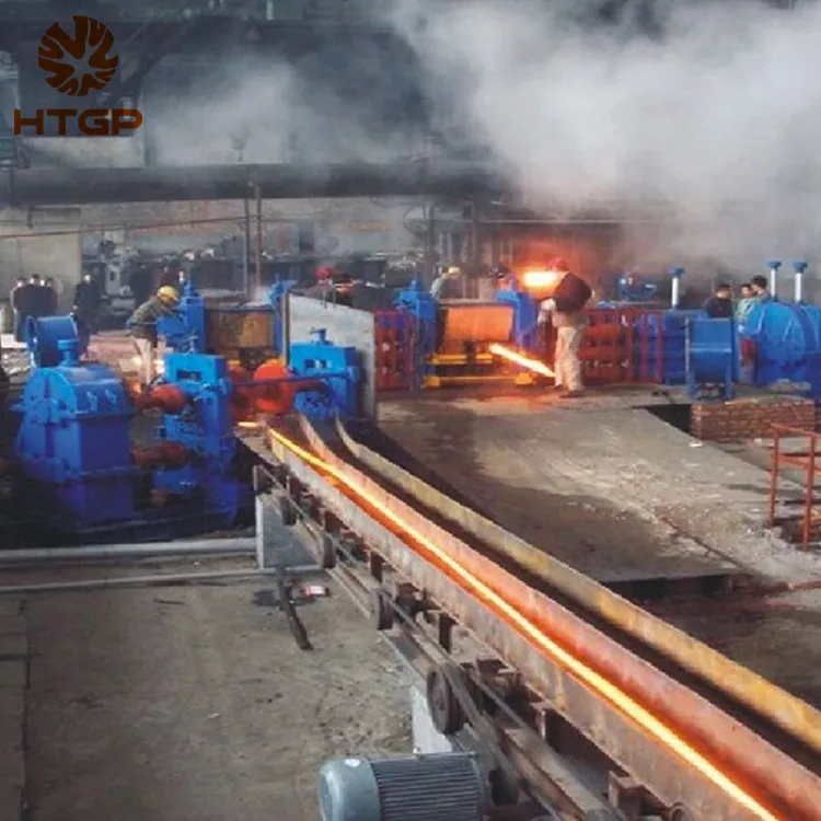 Low cost fast delivery mini steel rolling mill rebar processing machinery steel scrap or billet 40-100mm