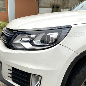 Kit de Carrocería para VW Tiguan MK1 2011-2016, Decoración para Faros Delanteros, Cejas para Faros, Accesorios de Estilo para Automóvil - Product Image 4