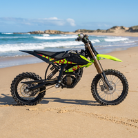 Nouveaux modèles 2026 : Vélo électrique tout-terrain SurRon Hyper Bee 8 kW 185 Nm avec pneus tout-terrain et contrôle de roue