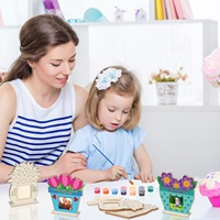Cadre photo DIY à peindre soi-même, idéal pour le graffiti, artisanat créatif, cadeau de fête des Mères, décoration pour la maison – Vente chaude