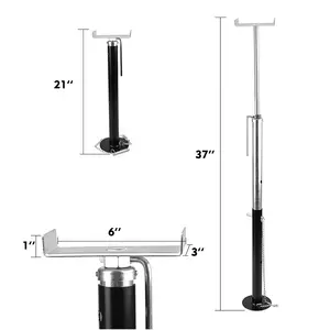 J01 2Pcs Heavy Duty Rv Schuif Ondersteuning Jacks Past Van 21 "Tot 37", schuif Stabilisatoren Voor Camper En Reizen Trailer