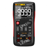 Multimeter Digital Q1 9999 penguji Analog REAL RMS profesional multi-metro DIY Transistor kapasitor NCV Tester Lcr Meter