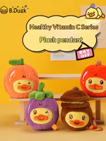 Pendentif en peluche série fruits, décoration ornementale, cadeau de vacances mignon, pour sac à dos, exquis, pour filles, en coton PP