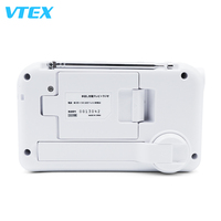 Mini téléviseur portable à manivelle de 3,2 pouces, génération d'énergie manuelle, utilisation d'urgence, bureau, support portable pas cher, mini téléviseur