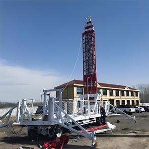 เสาส่งสัญญาณเคลื่อนที่แบบพับได้ขนาดกะทัดรัด COW Tower  ขนส่งง่าย ติดตั้งรวดเร็ว สำหรับเสาแบบยืดหดได้ 60 ฟุต - Product Image 2